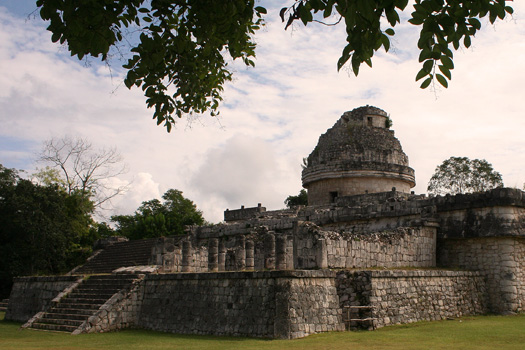 El Caracol, the astronomy building of the ancient Maya in Chichén Itzá