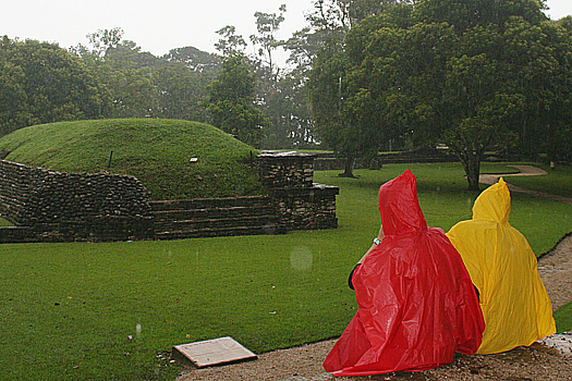 A rainy day at Palenque